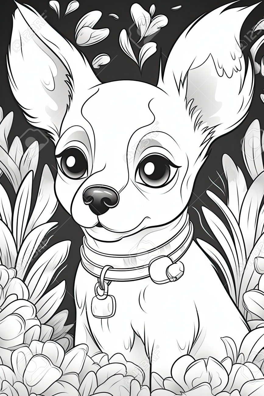 190+ Puppy Dog Coloring Pages Free Printable 111