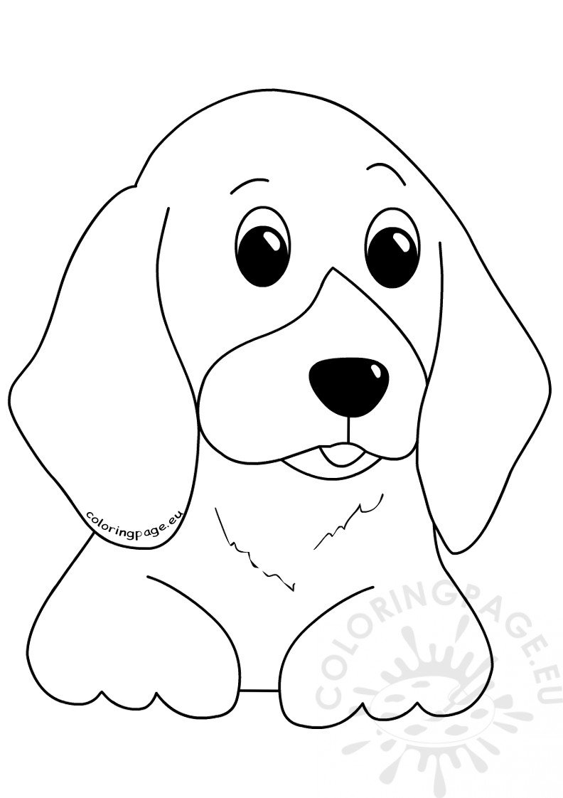 190+ Puppy Dog Coloring Pages Free Printable 149