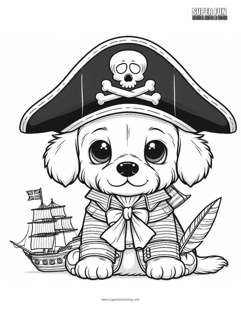 190+ Puppy Dog Coloring Pages Free Printable 164