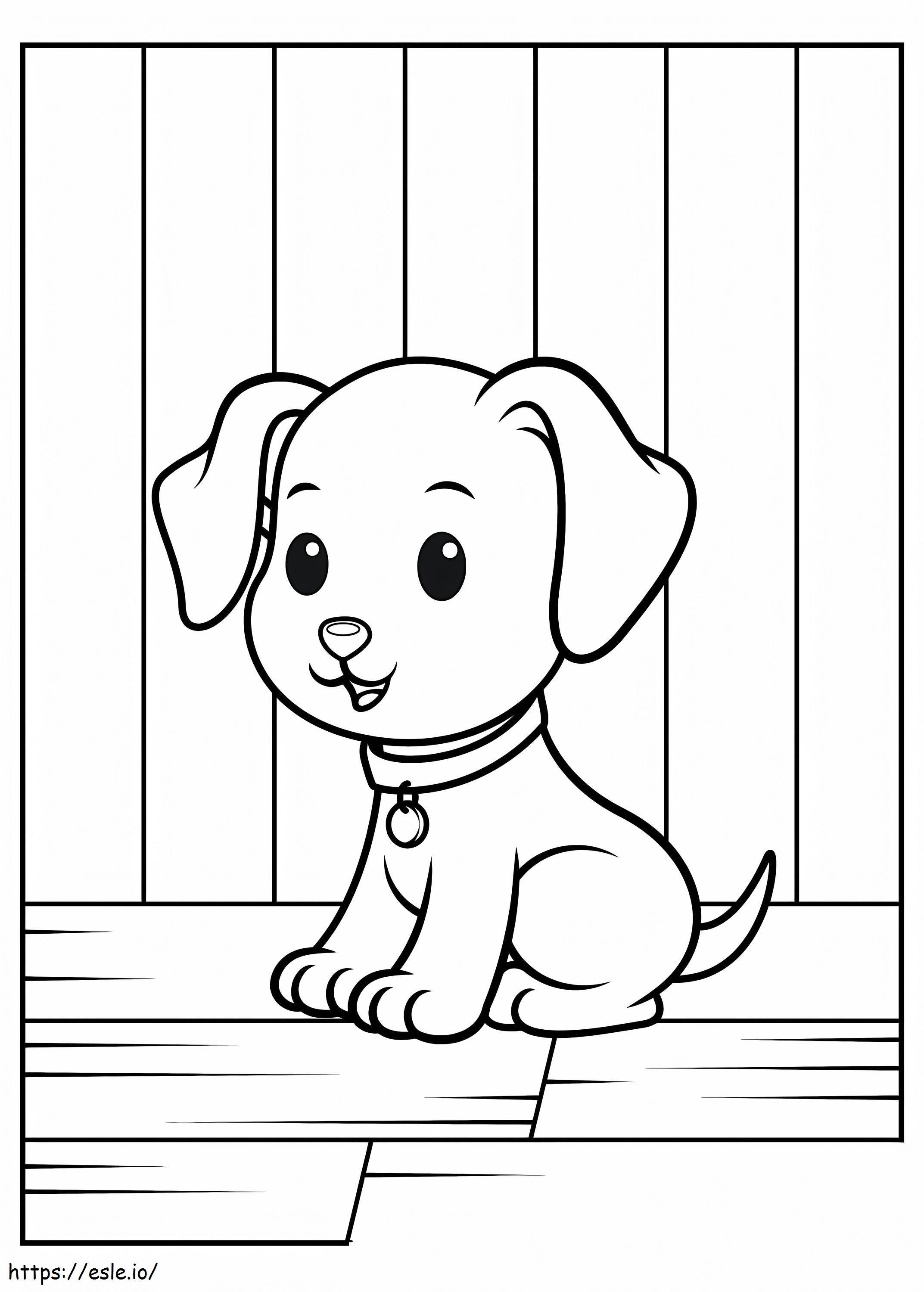 190+ Puppy Dog Coloring Pages Free Printable 17