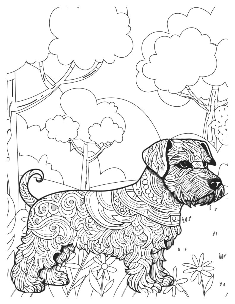 190+ Puppy Dog Coloring Pages Free Printable 172