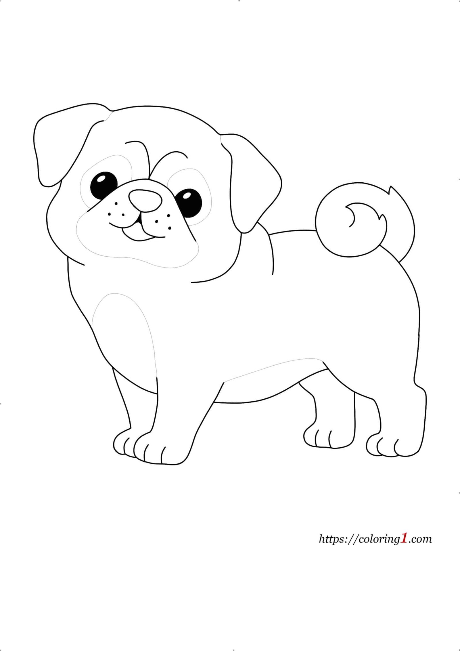 190+ Puppy Dog Coloring Pages Free Printable 46