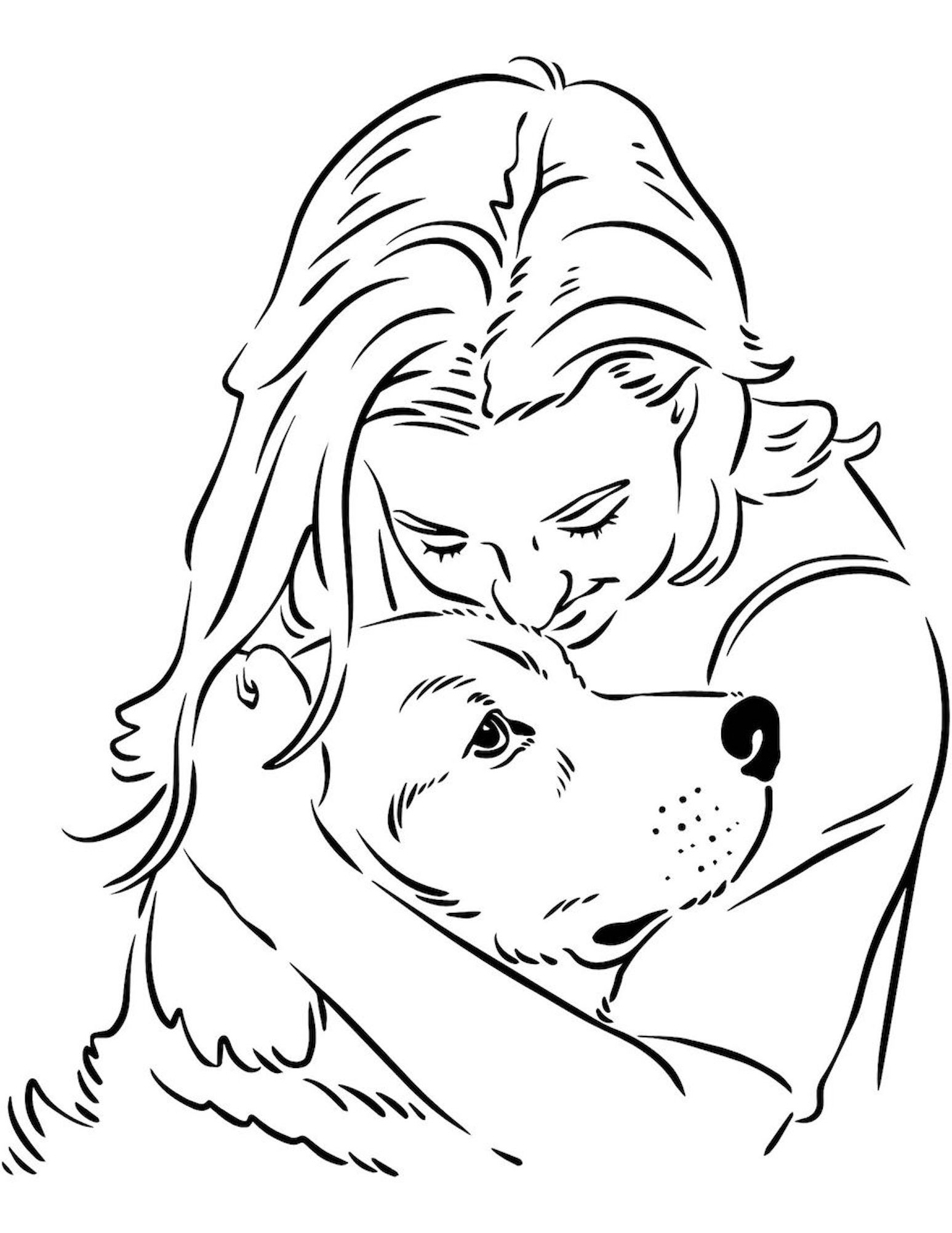 190+ Puppy Dog Coloring Pages Free Printable 49