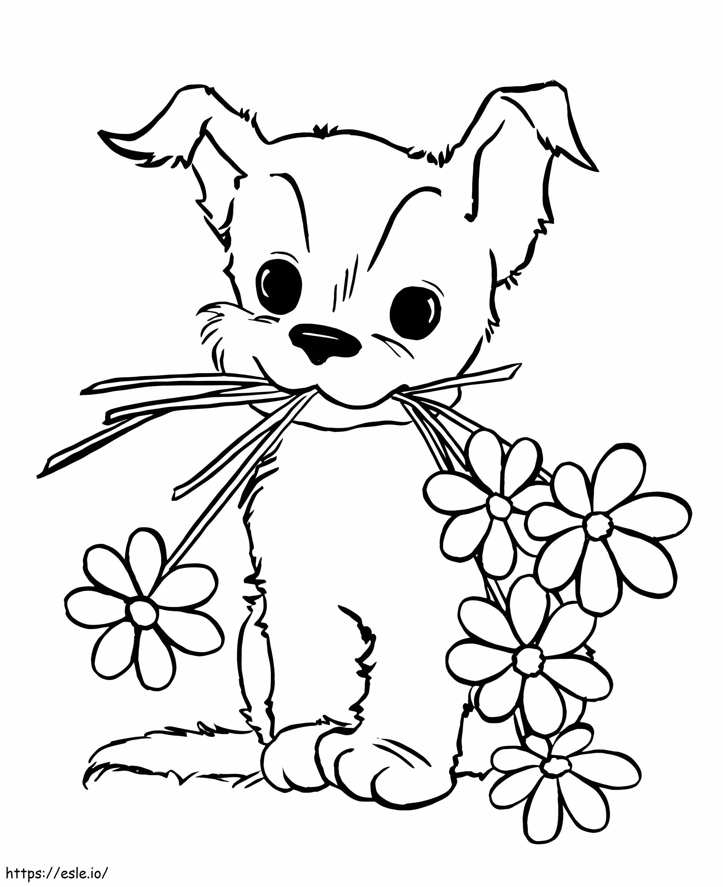 190+ Puppy Dog Coloring Pages Free Printable 5