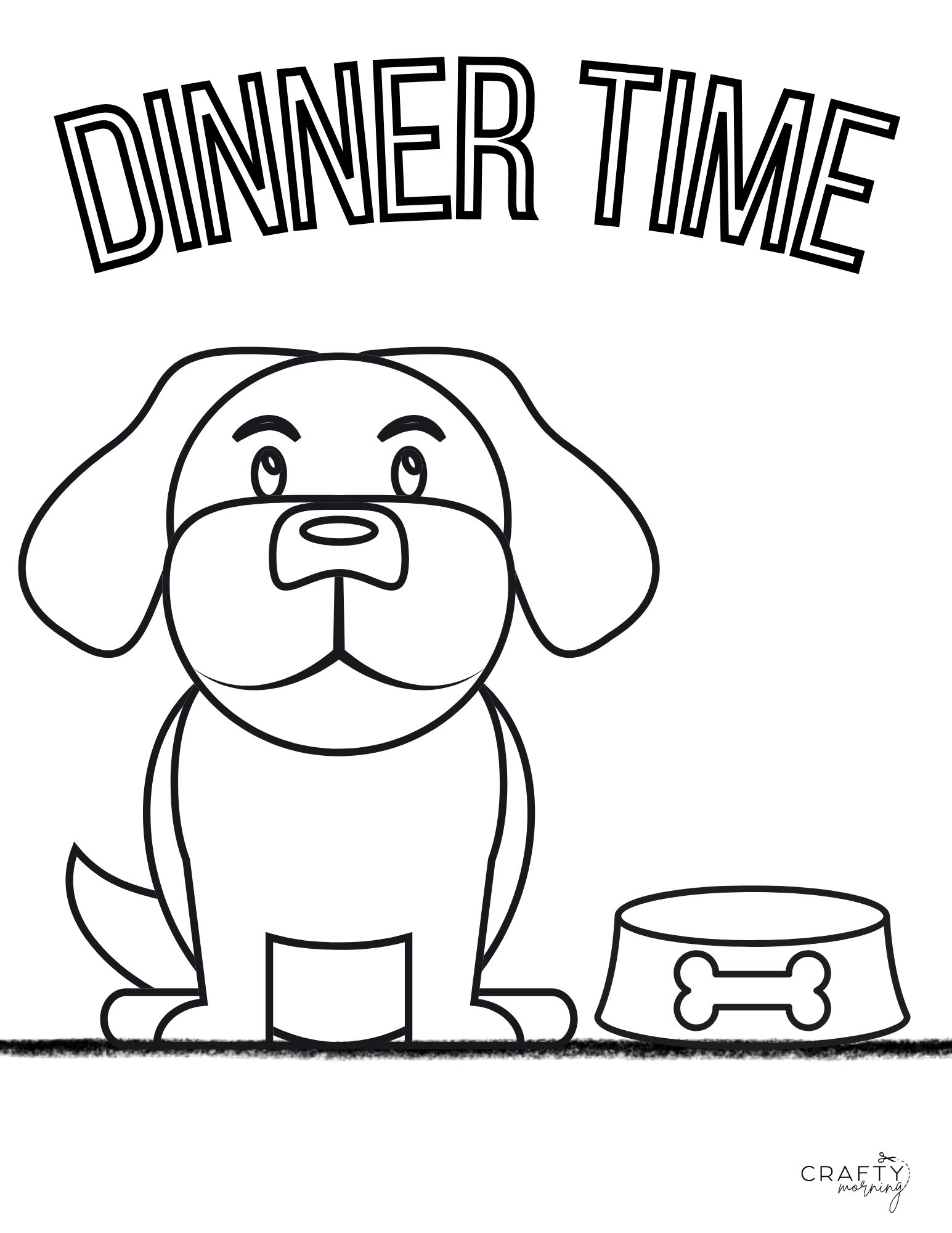 190+ Puppy Dog Coloring Pages Free Printable 54