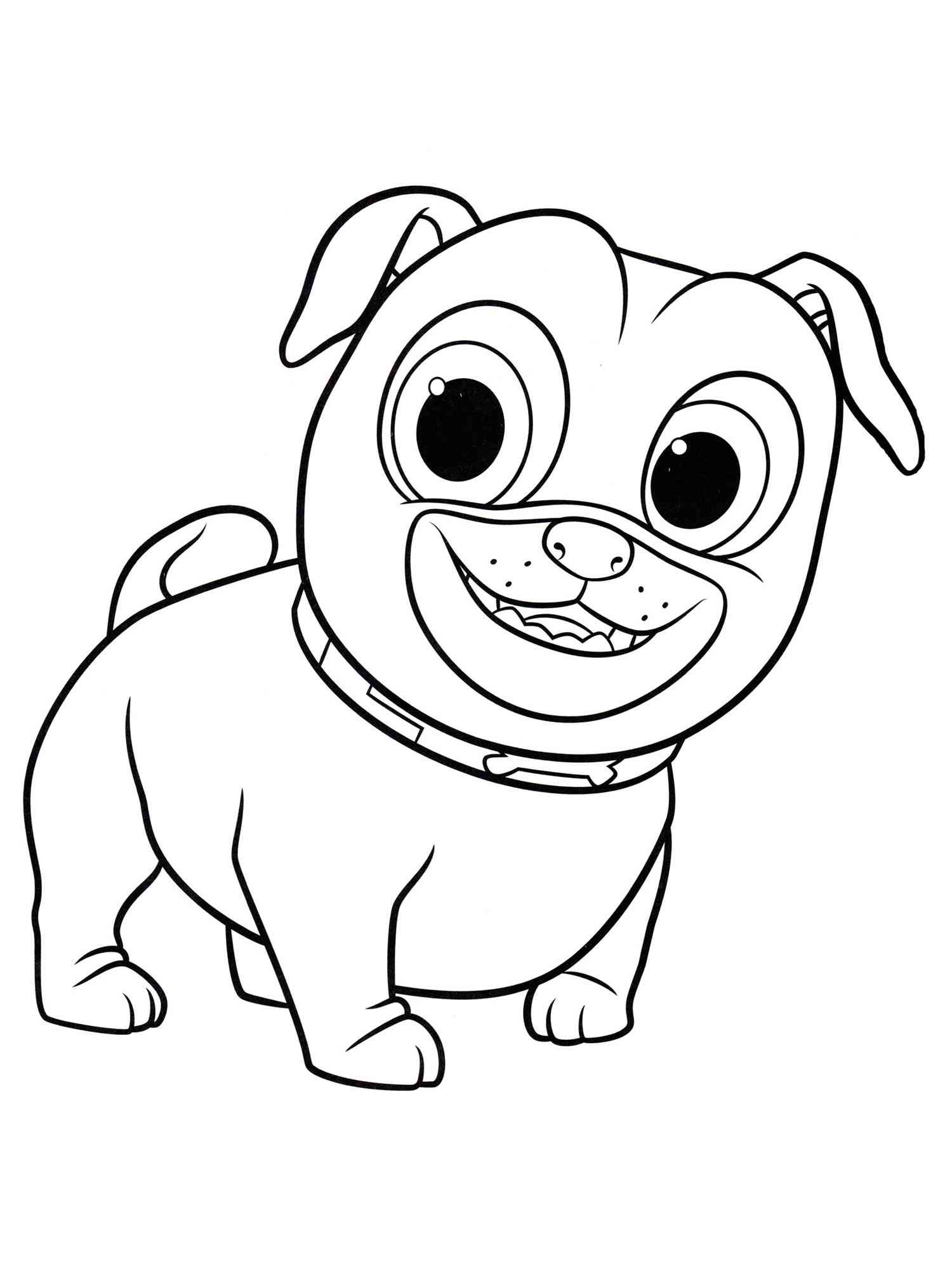 190+ Puppy Dog Coloring Pages Free Printable 62