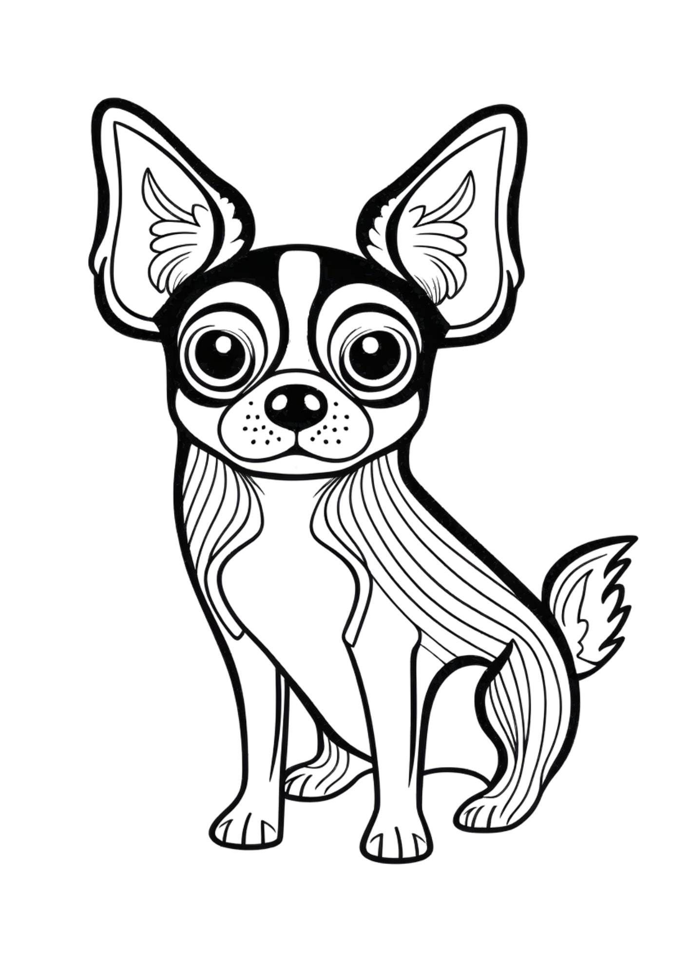 190+ Puppy Dog Coloring Pages Free Printable 68