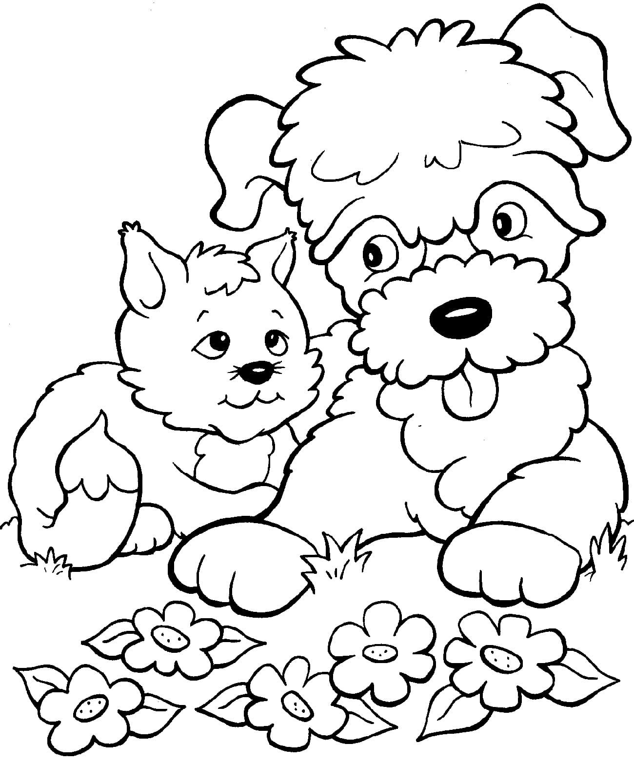 190+ Puppy Dog Coloring Pages Free Printable 79