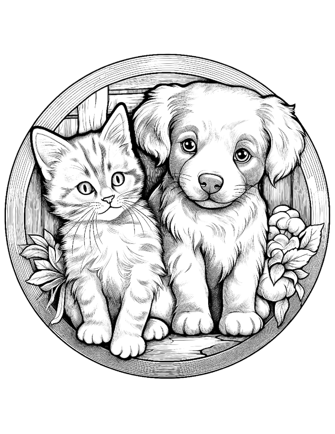 190+ Puppy Dog Coloring Pages Free Printable 89