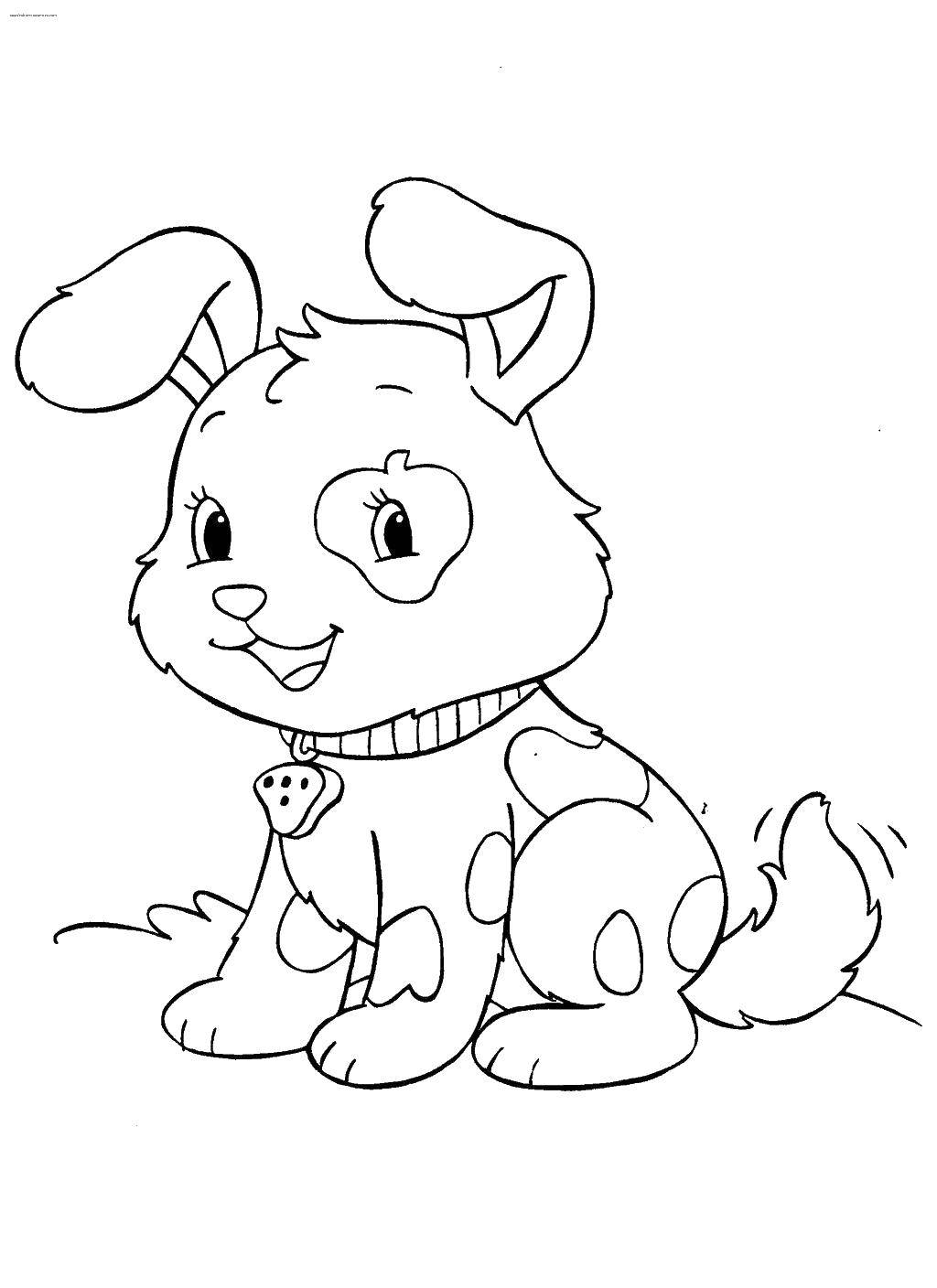 190+ Puppy Dog Coloring Pages Free Printable 91