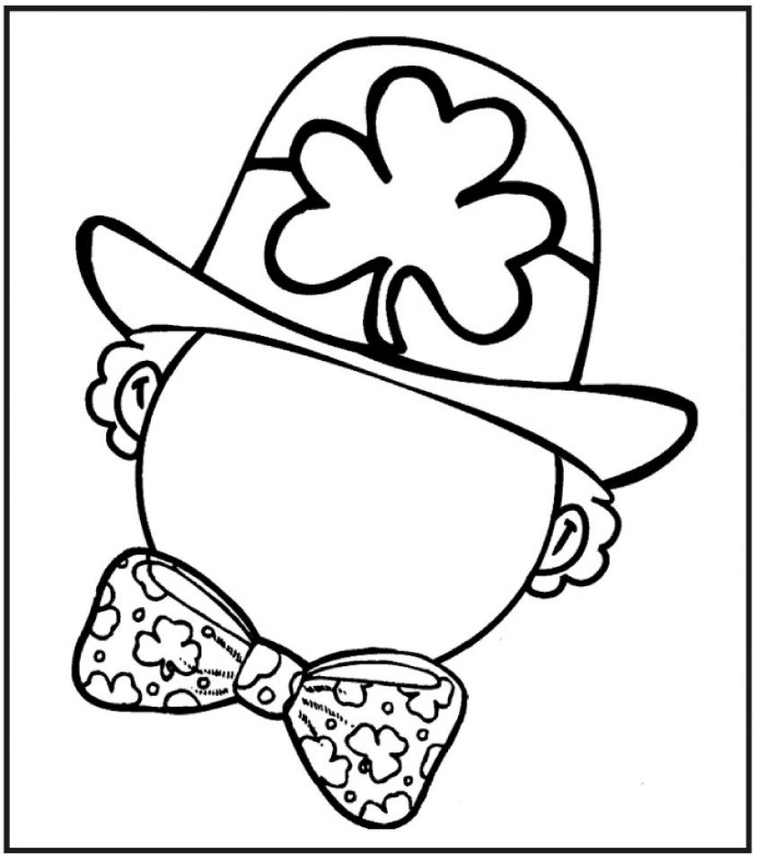 70+ Leprechaun Coloring Pages 16