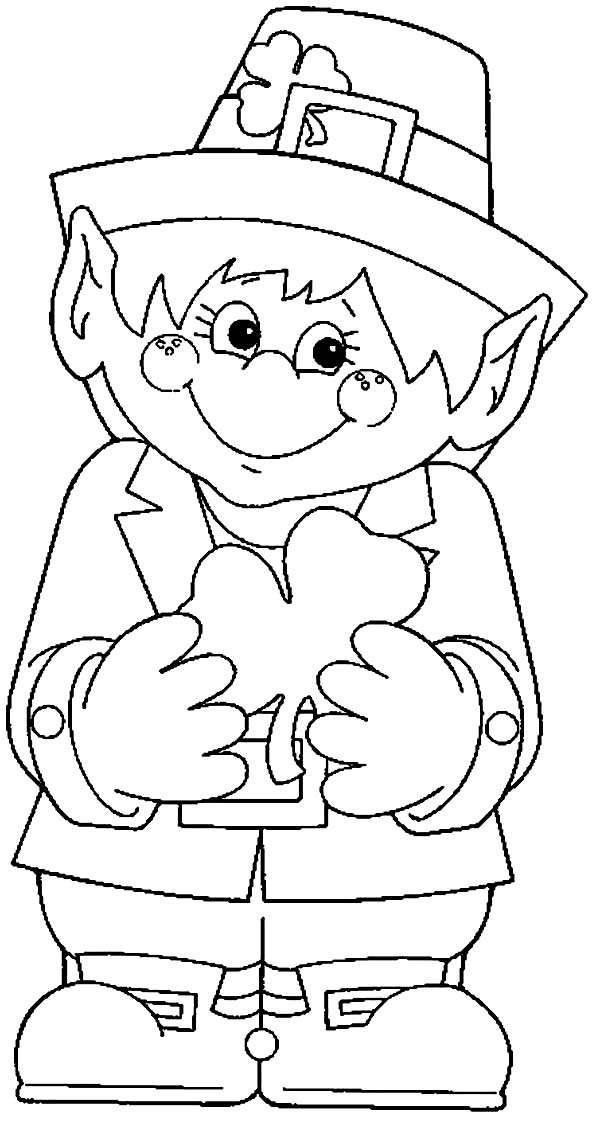 70+ Leprechaun Coloring Pages 47