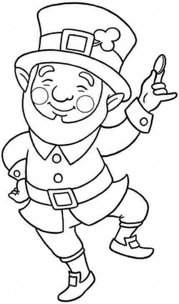 70+ Leprechaun Coloring Pages 51