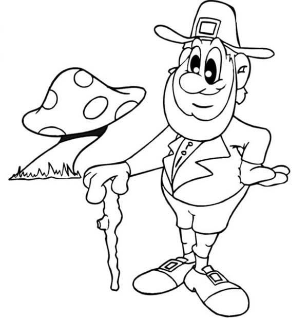 70+ Leprechaun Coloring Pages 52