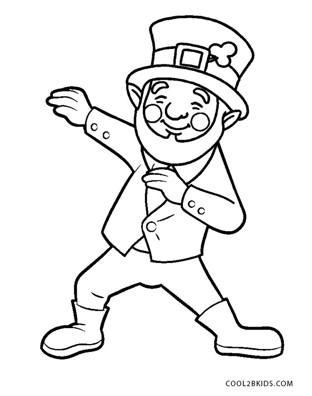 70+ Leprechaun Coloring Pages 66