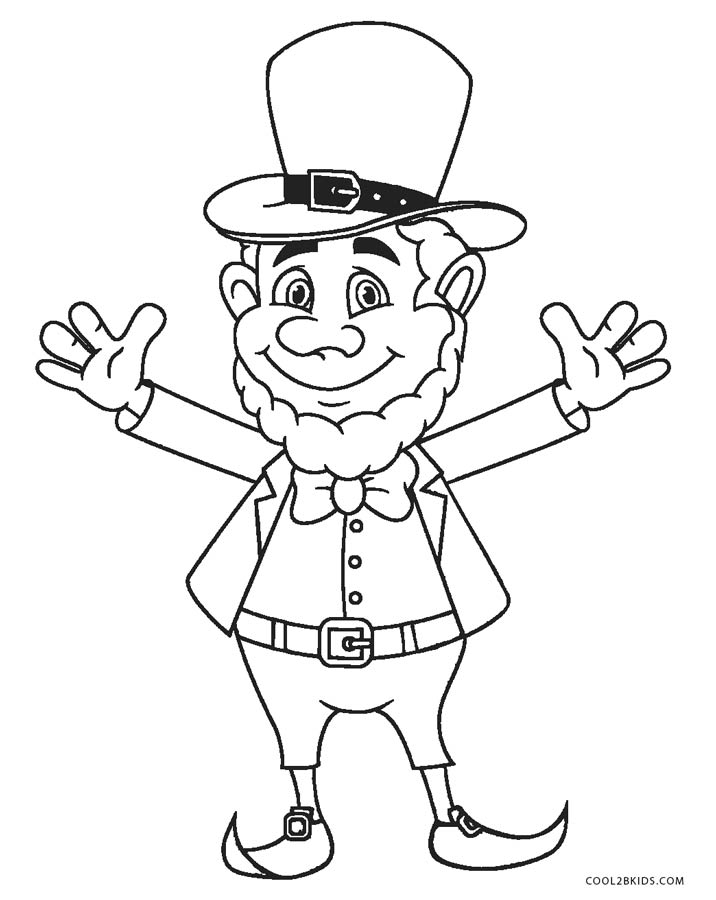 70+ Leprechaun Coloring Pages 67