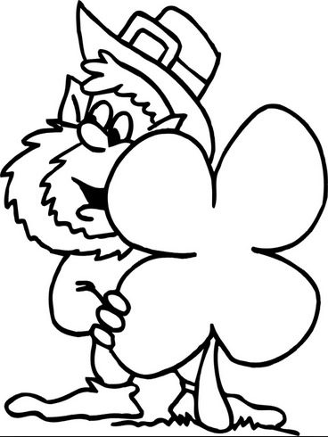 70+ Leprechaun Coloring Pages 72