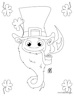 70+ Leprechaun Coloring Pages 74