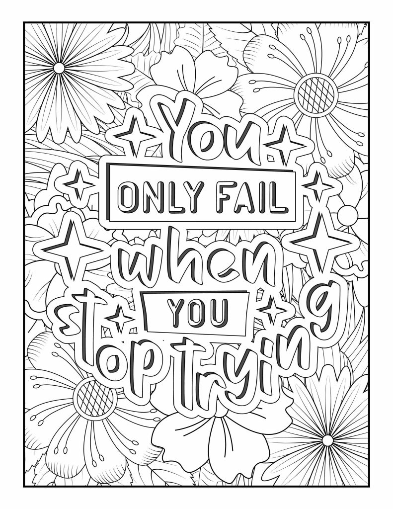 100+ Adult Coloring at Work? You're Not Fired Printable 105