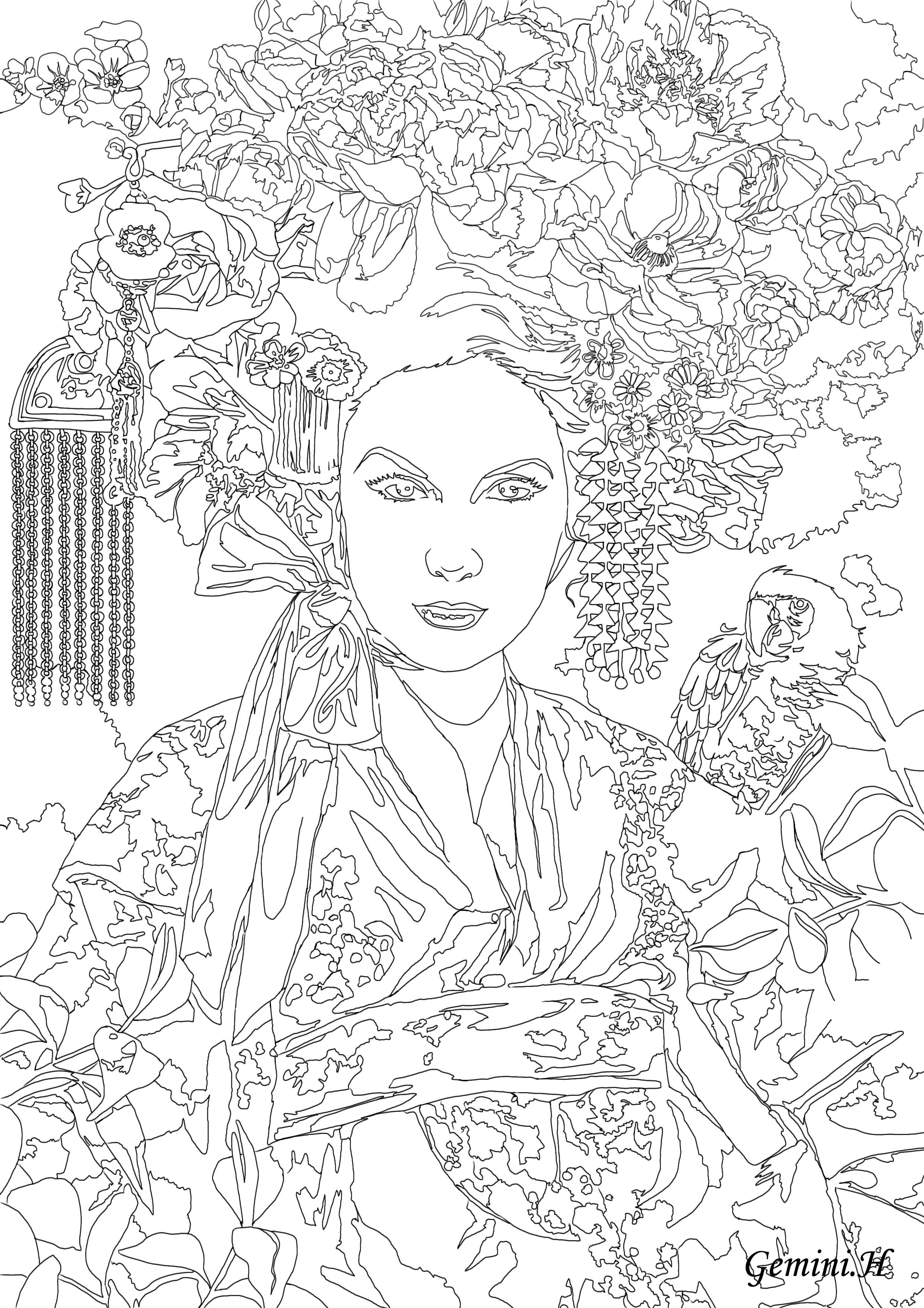 100+ Adult Coloring at Work? You're Not Fired Printable 18