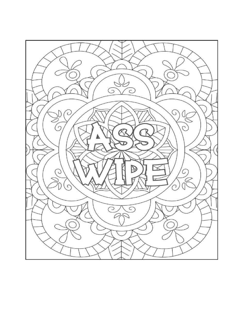 100+ Adult Coloring at Work? You're Not Fired Printable 23