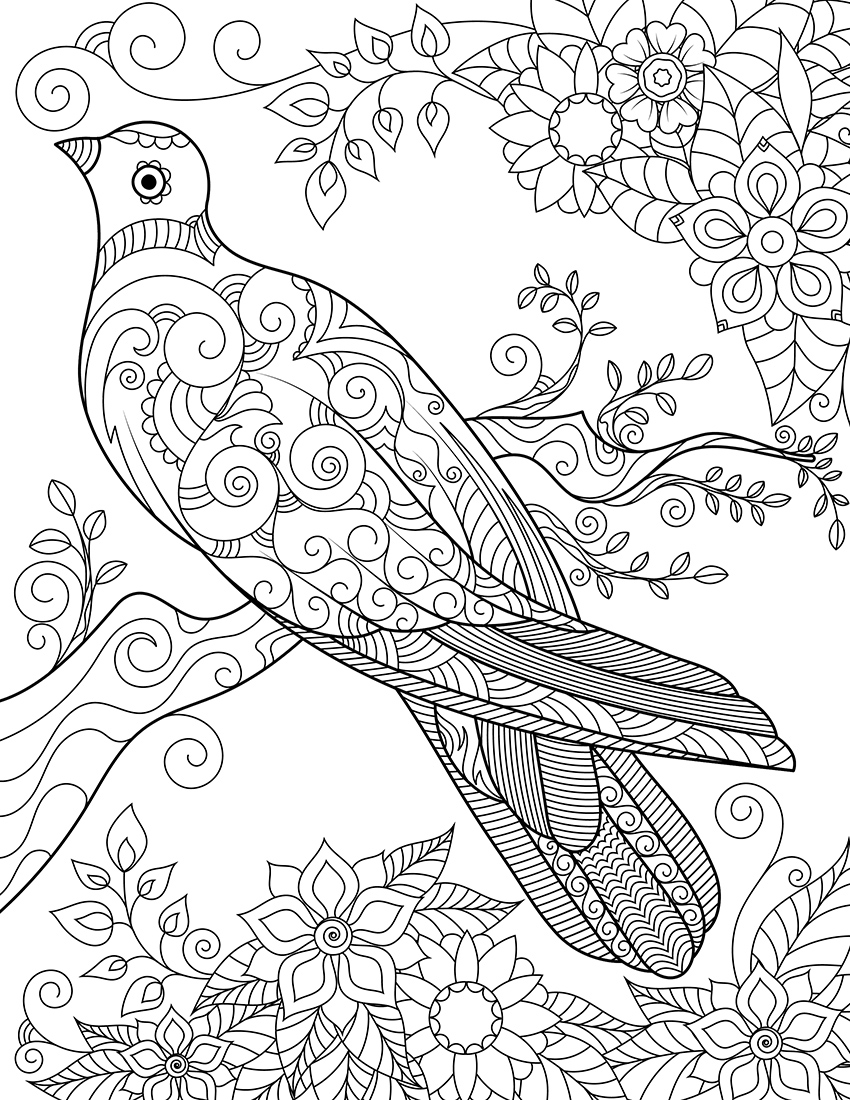 100+ Adult Coloring at Work? You're Not Fired Printable 24