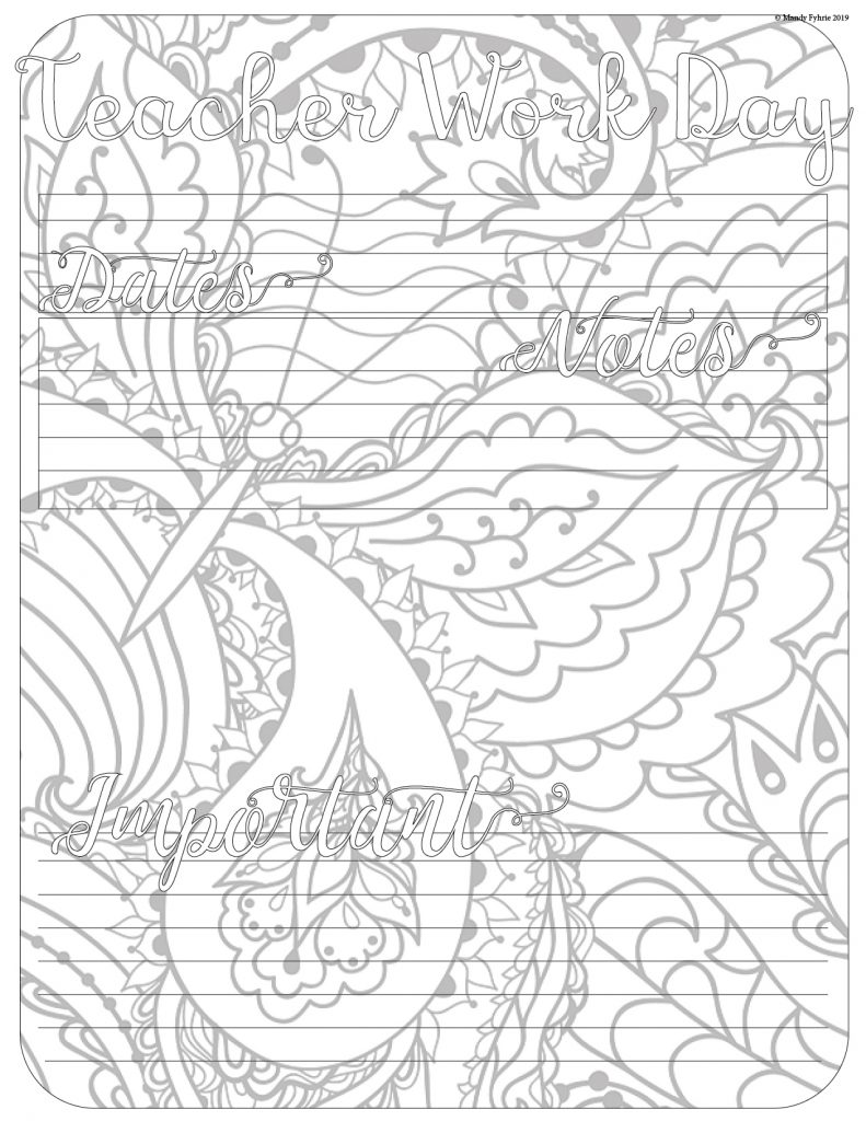 100+ Adult Coloring at Work? You're Not Fired Printable 6