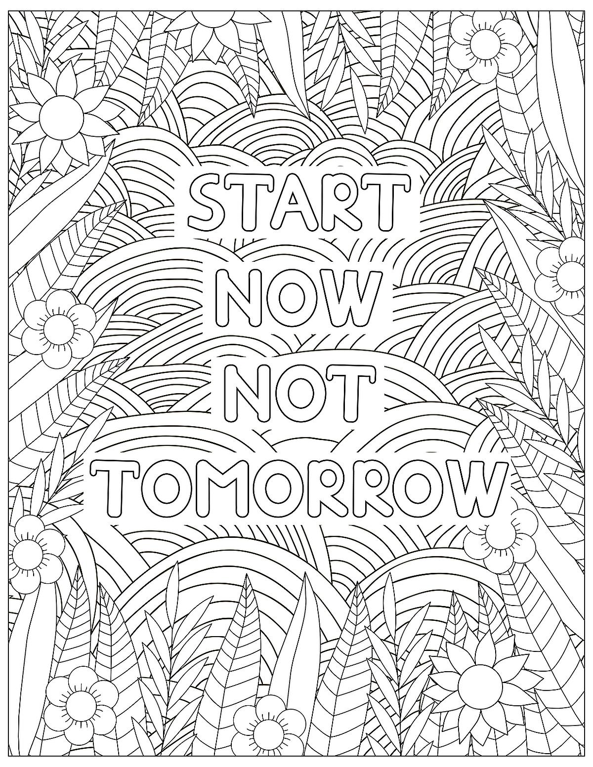 adult coloring at work youre not fired printable jpg