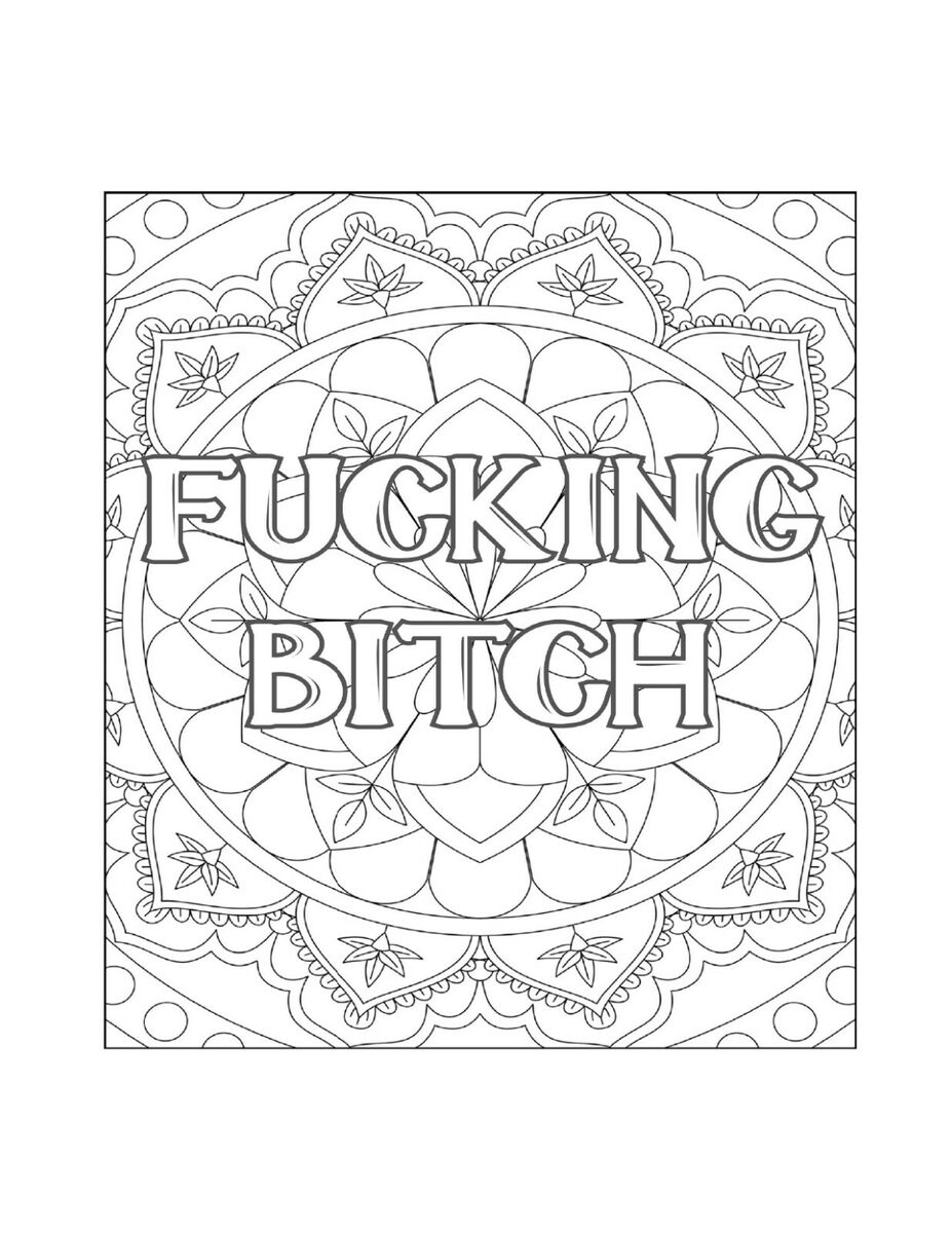 100+ Adult Coloring at Work? You're Not Fired Printable 89