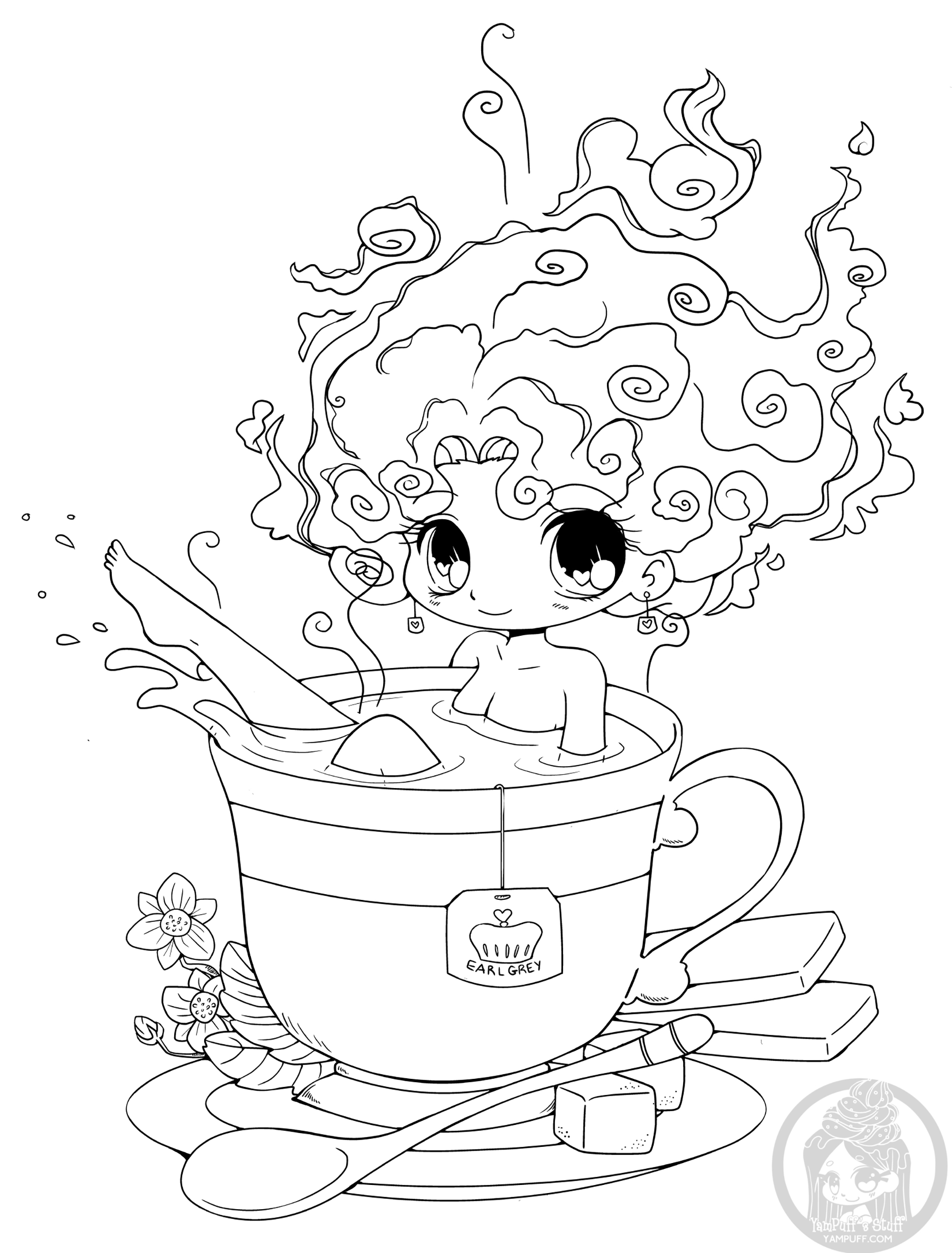 114+ Adult Coloring Pages Coffee Printable 21