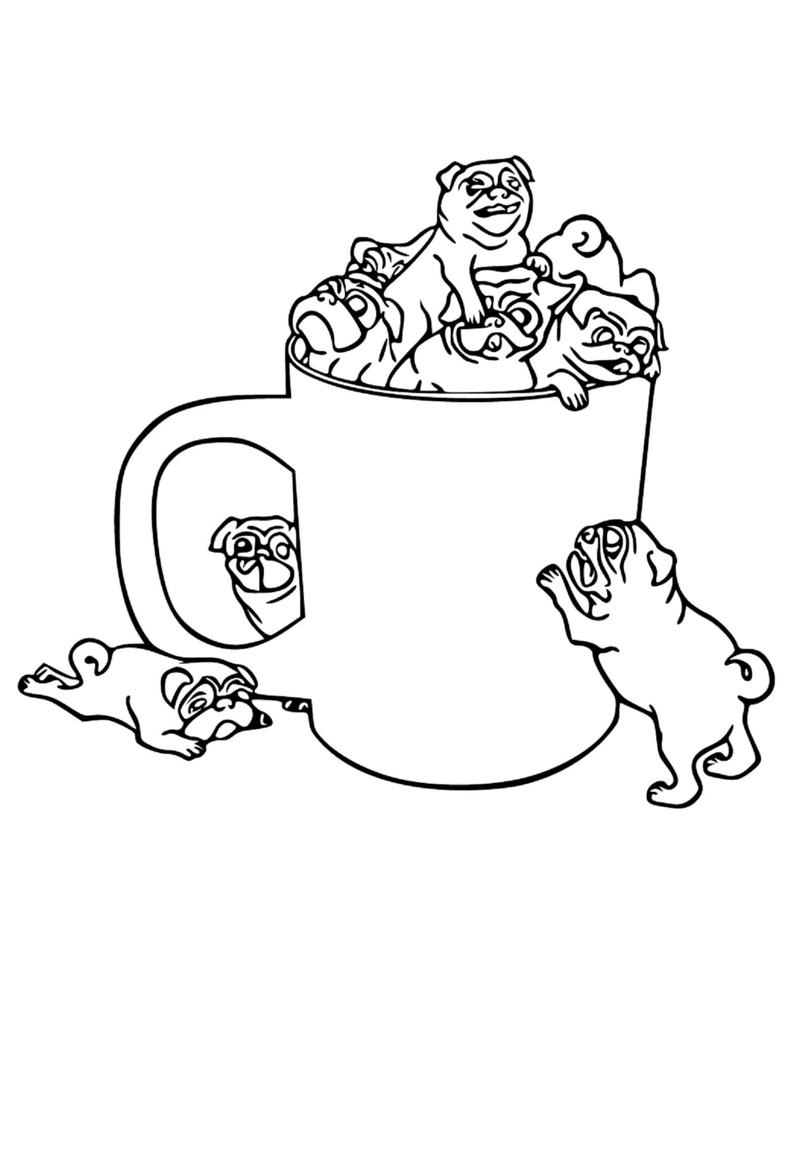 114+ Adult Coloring Pages Coffee Printable 41