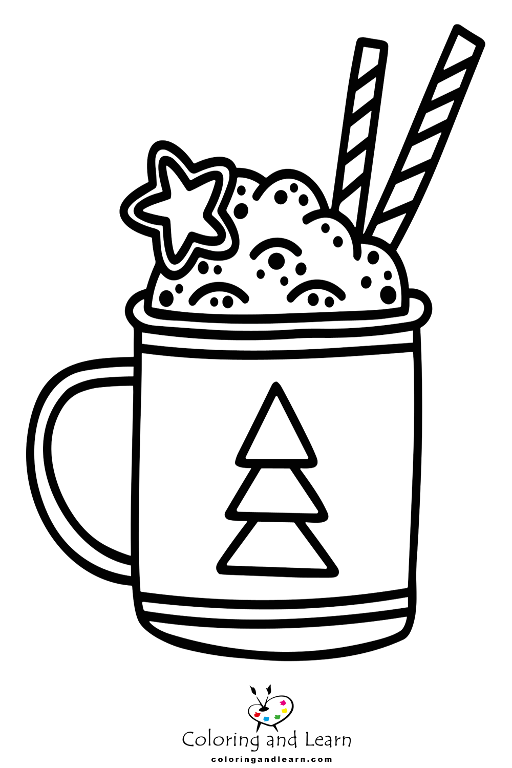 114+ Adult Coloring Pages Coffee Printable 5