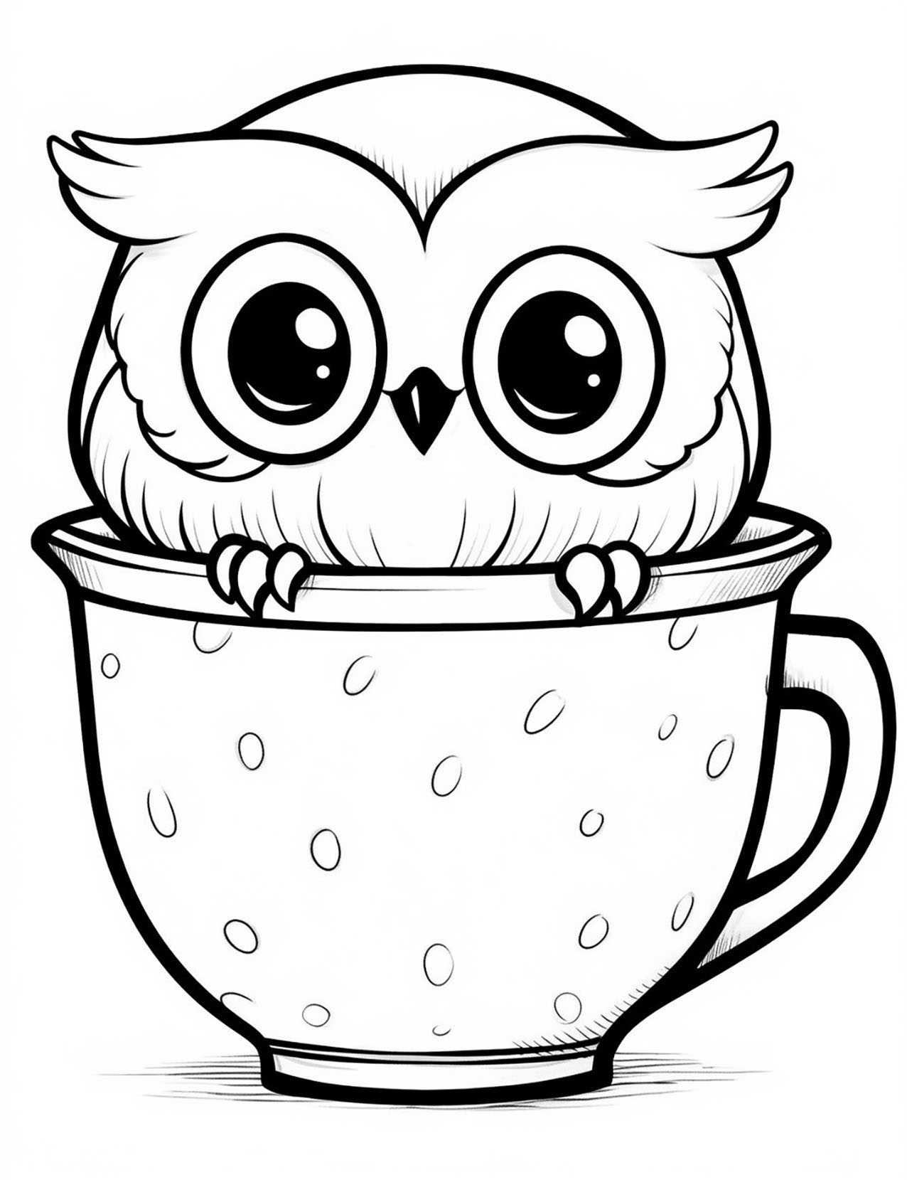 114+ Adult Coloring Pages Coffee Printable 74