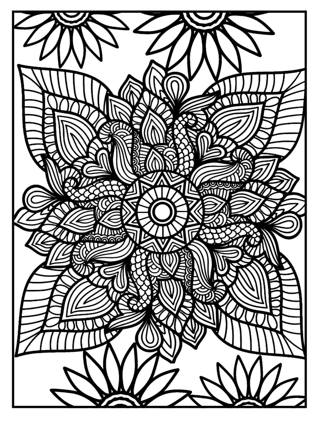 114+ Adult Coloring Pages Coffee Printable 91