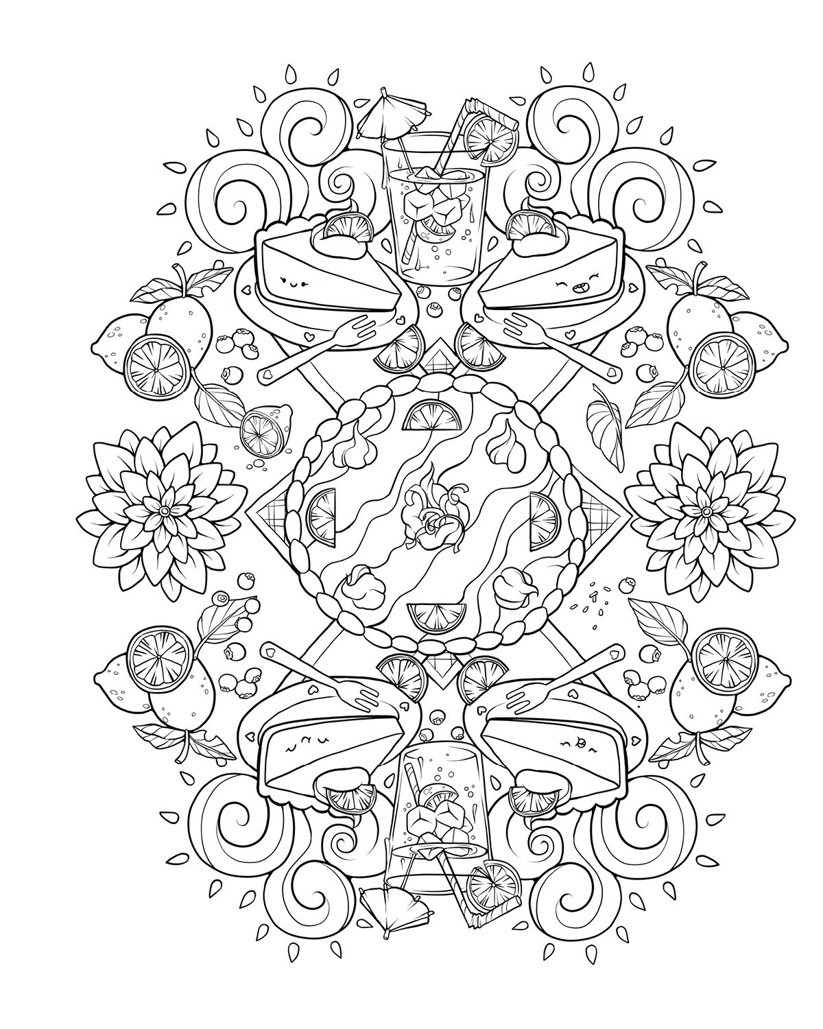 125+ Cinnamoroll Christmas Coloring Pages Printable 121