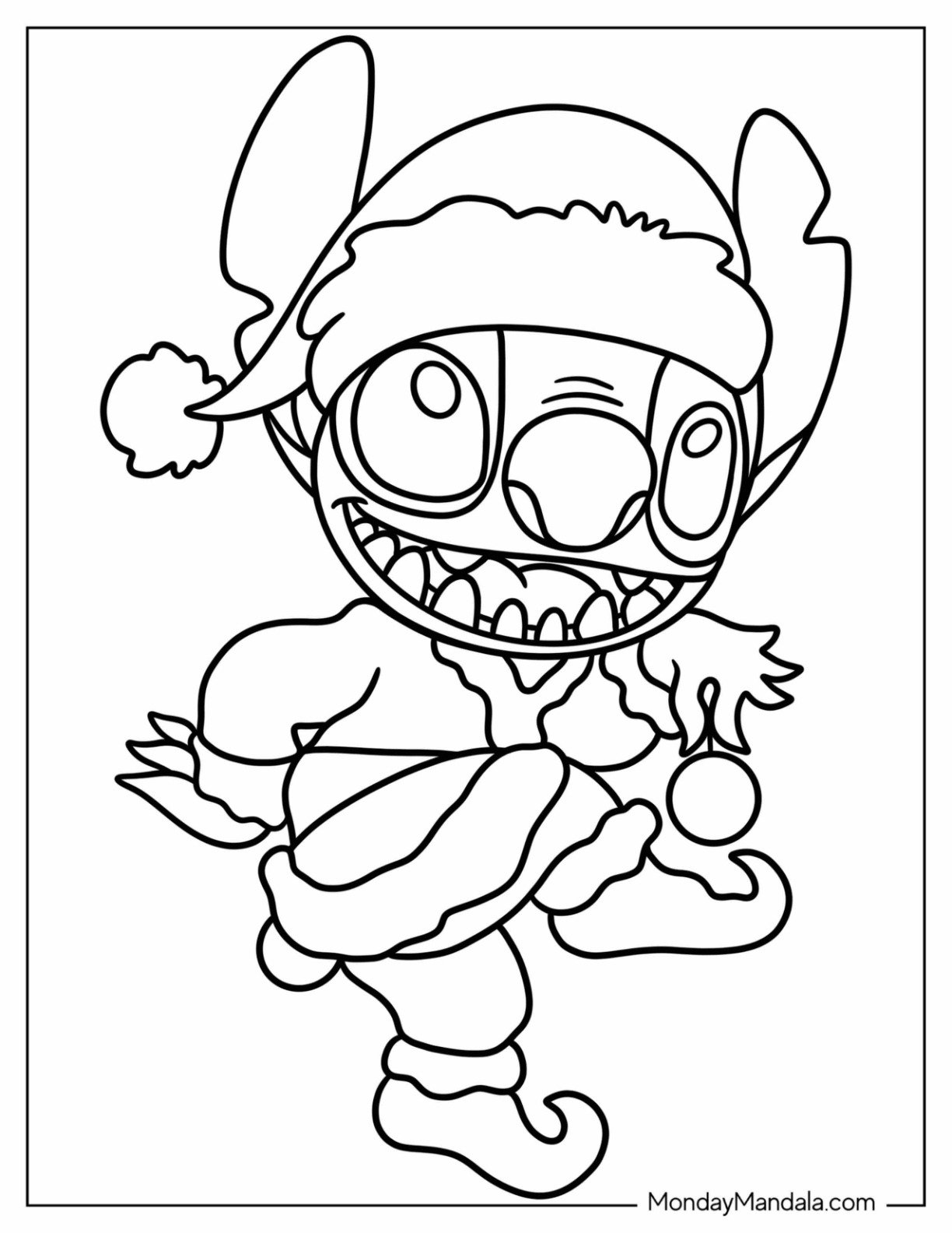 125+ Cinnamoroll Christmas Coloring Pages Printable 31