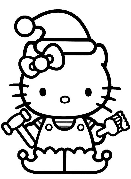 125+ Cinnamoroll Christmas Coloring Pages Printable 43