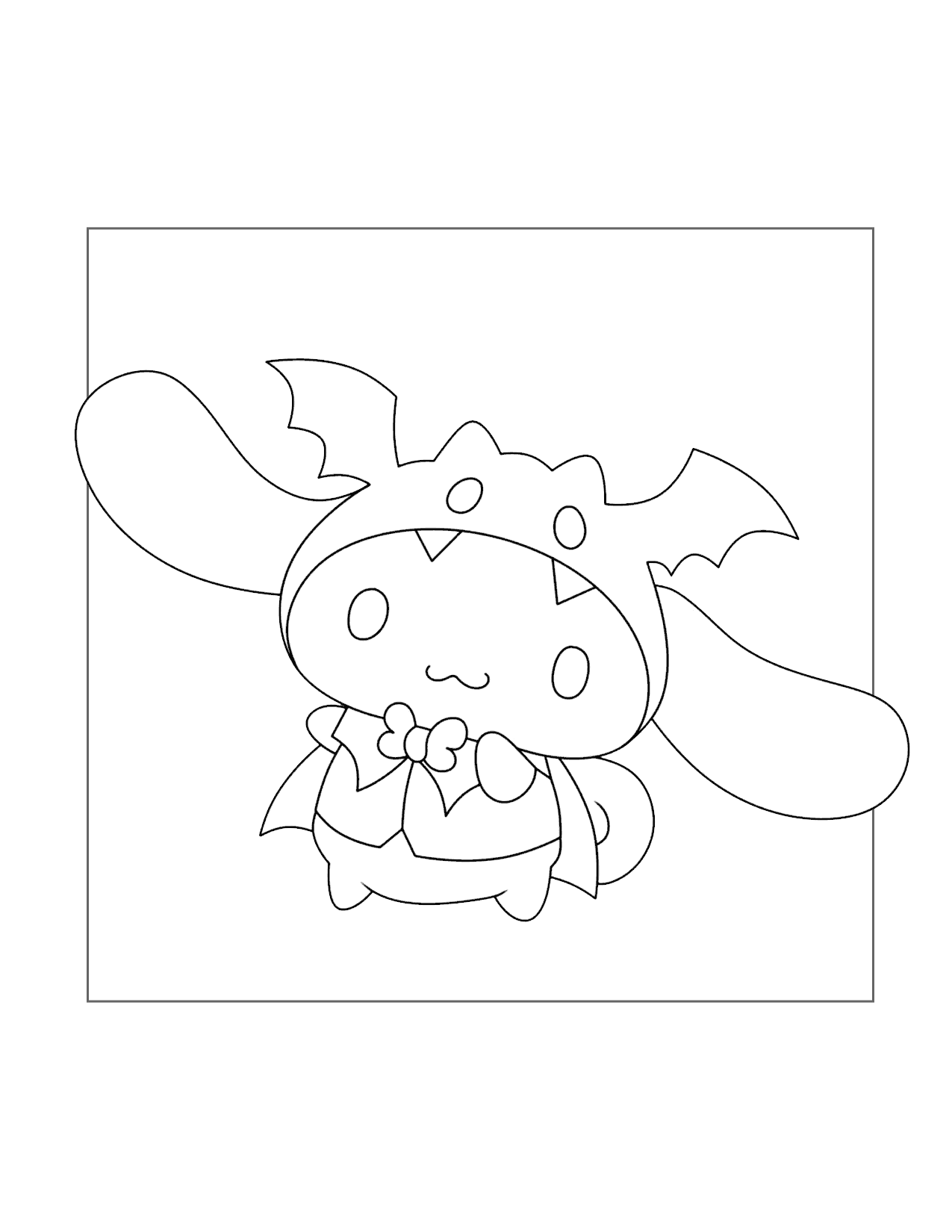 125+ Cinnamoroll Christmas Coloring Pages Printable 45