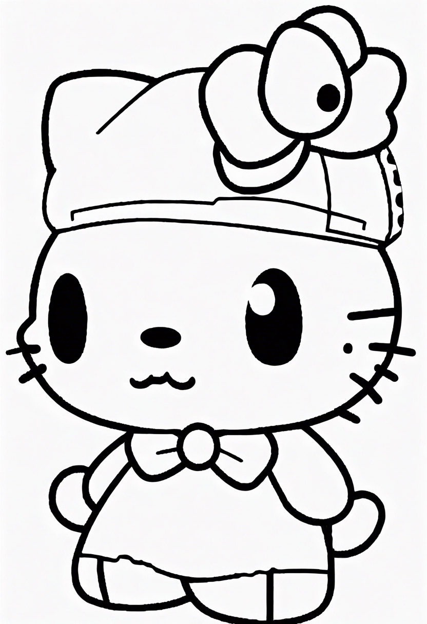 125+ Cinnamoroll Christmas Coloring Pages Printable 51