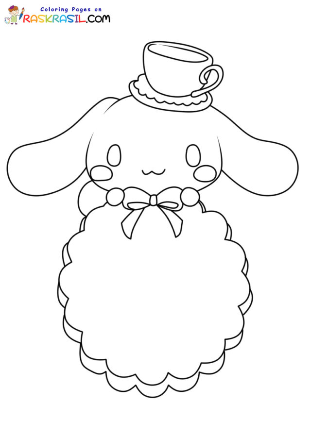 125+ Cinnamoroll Christmas Coloring Pages Printable 52