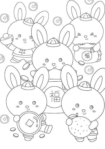 125+ Cinnamoroll Christmas Coloring Pages Printable 98