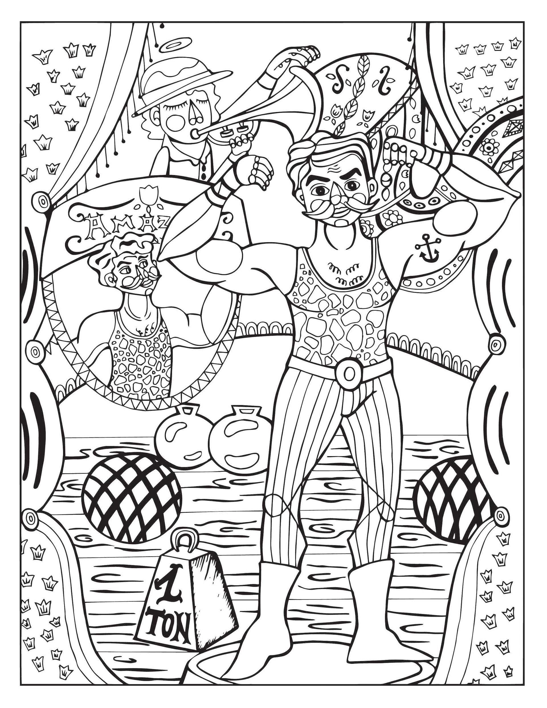 130+ Digital Circus Characters Coloring Pages Printable 110