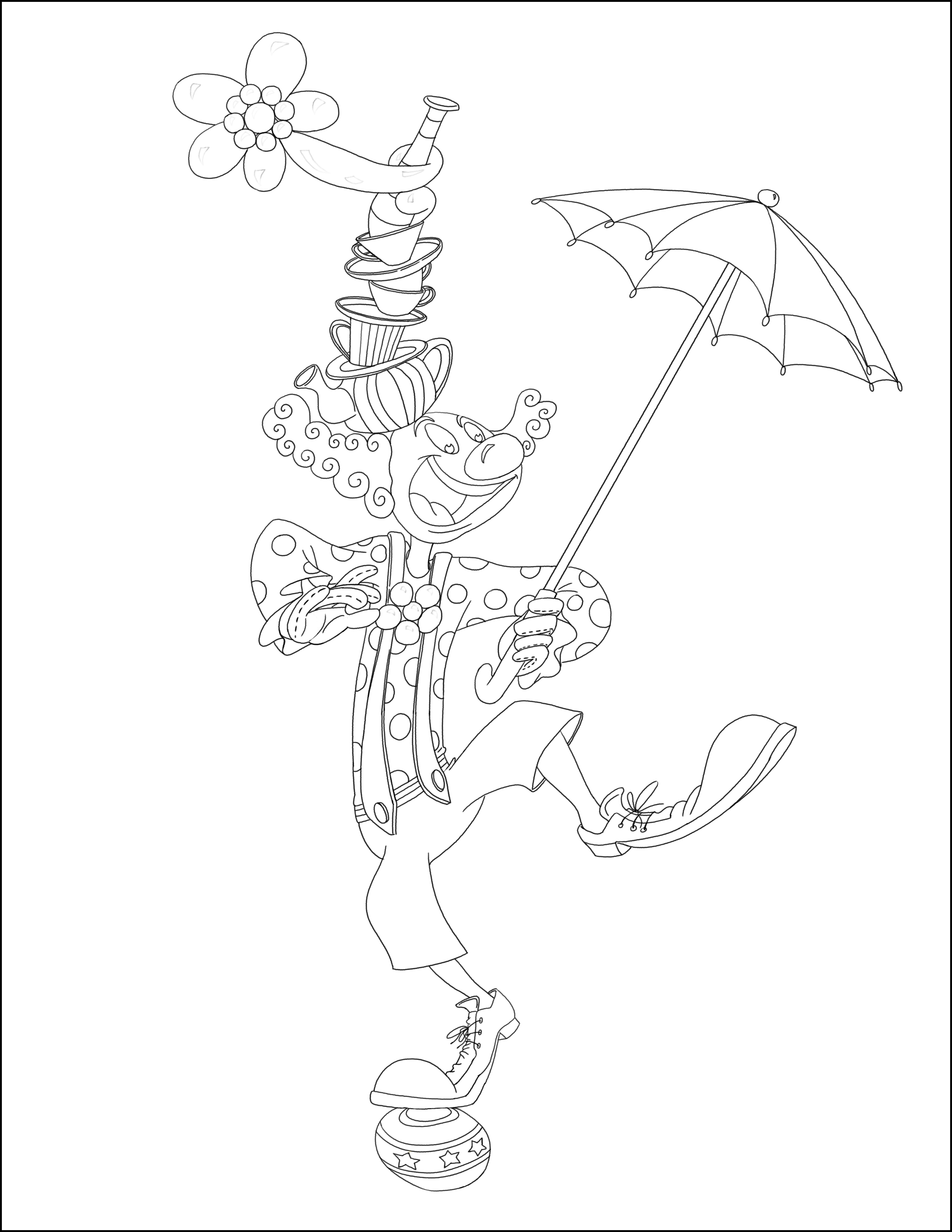 130+ Digital Circus Characters Coloring Pages Printable 119