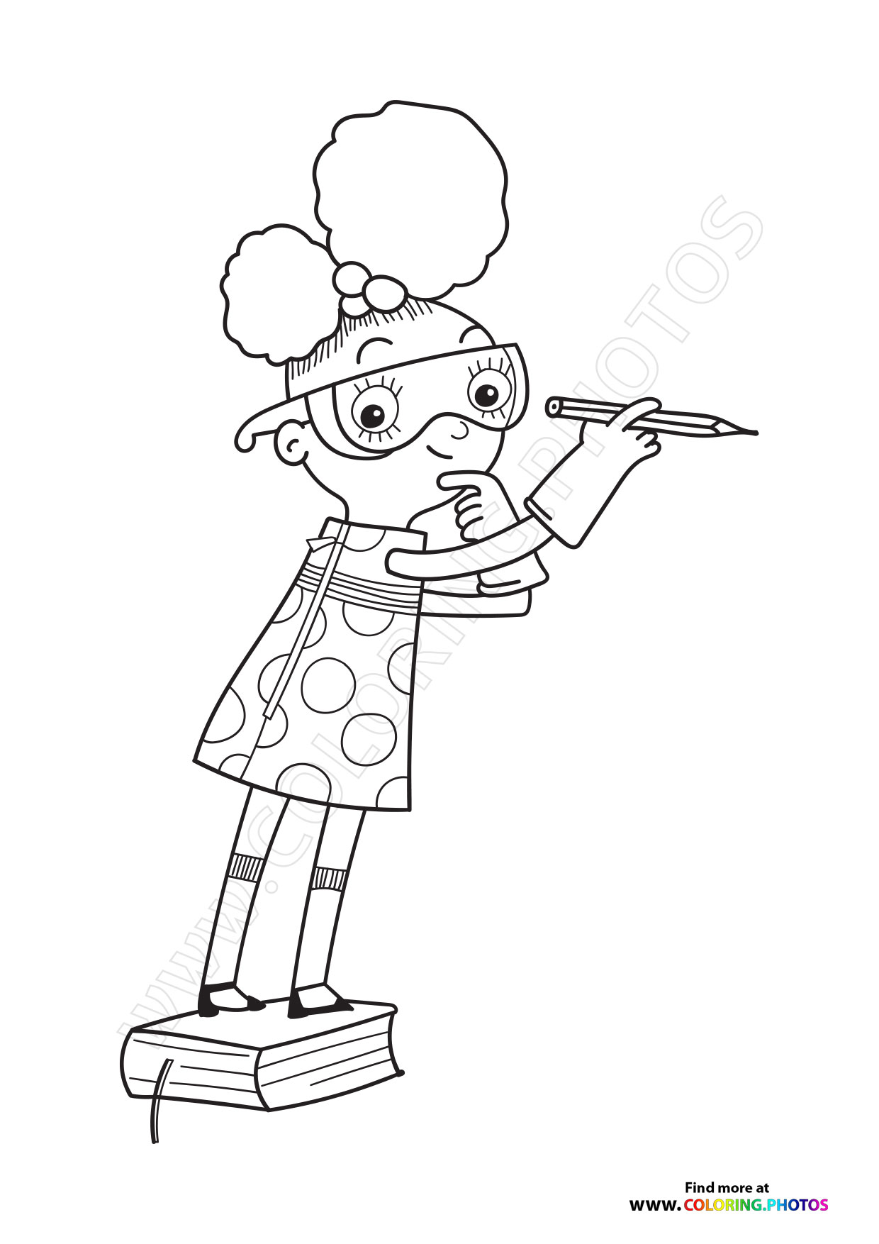 130+ Digital Circus Characters Coloring Pages Printable 127