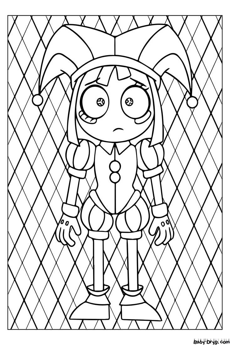 130+ Digital Circus Characters Coloring Pages Printable 39