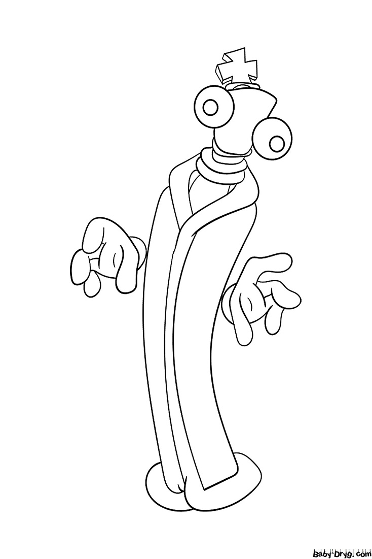 130+ Digital Circus Characters Coloring Pages Printable 44