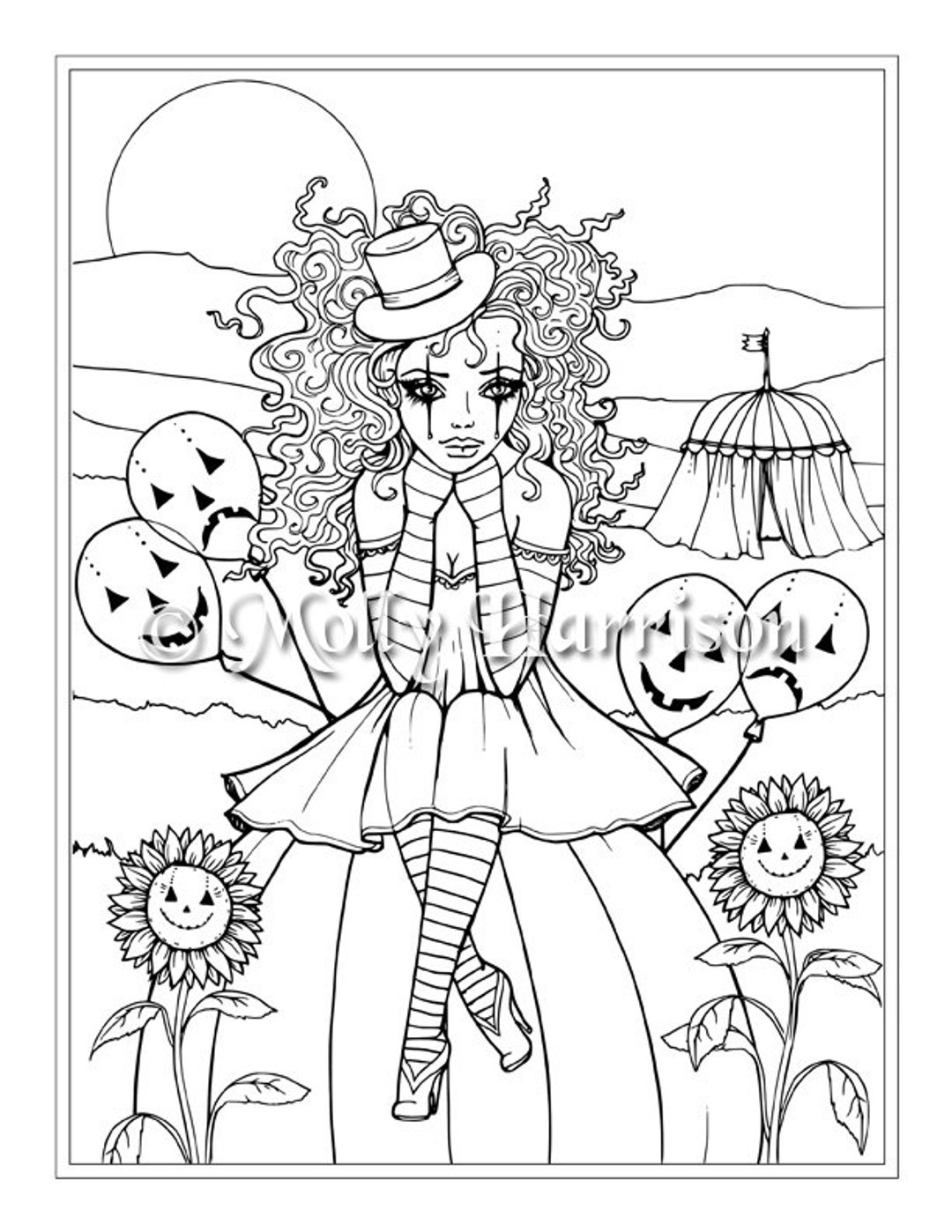 130+ Digital Circus Characters Coloring Pages Printable 51