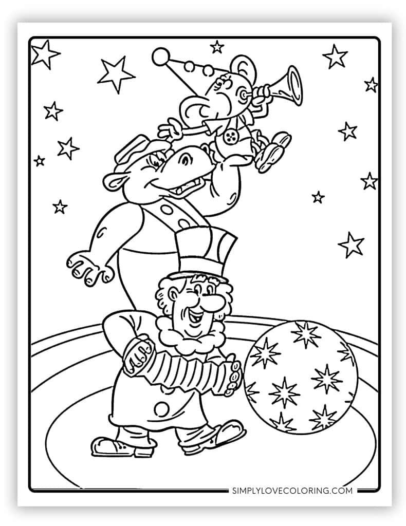 130+ Digital Circus Characters Coloring Pages Printable 82