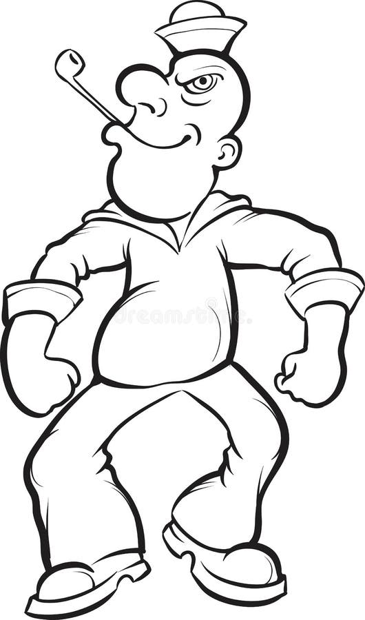 popeye the sailor man coloring pages printable jpg