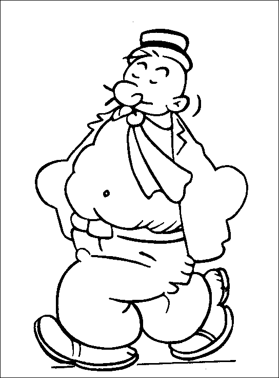 popeye the sailor man coloring pages printable jpg